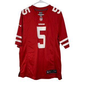 Mens M Trey Lance San Francisco 49ers NFL Nike Red On Field Jersey
